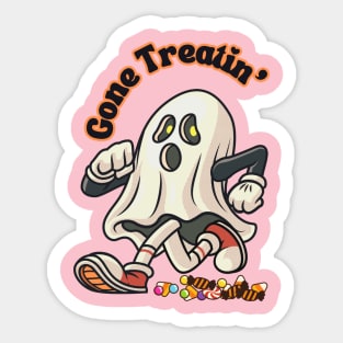 Gone Treatin’ Sticker